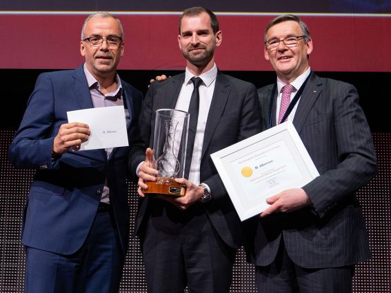 EAU Crystal Matula Award 2019 Maarten Albersen